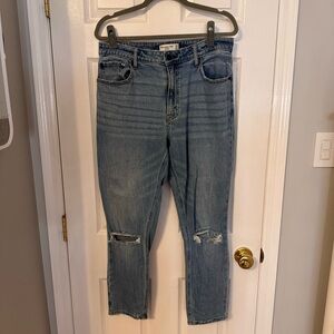 Abercrombie & Fitch Curve Love Skinny High Rise Jean